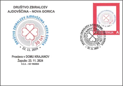 30 LET DRUŠTVO ZBIRALCEV AJDOVŠČINA - NOVA GORICA